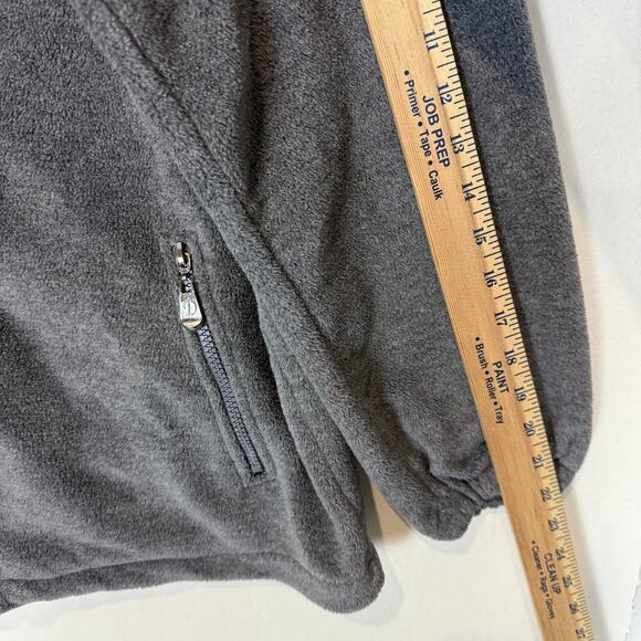 Monterey Bay Dimco Apparel Hoodie Mens Medium Gray Fleece Full Zip Mock Neck - Picture 9 of 12